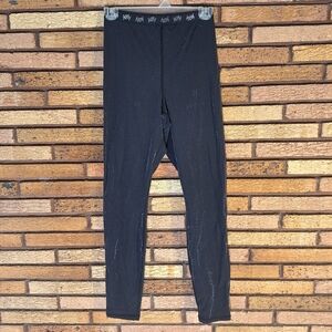 Yitty Small Black Sparkle Scrunch Butt Shapewear Leggings